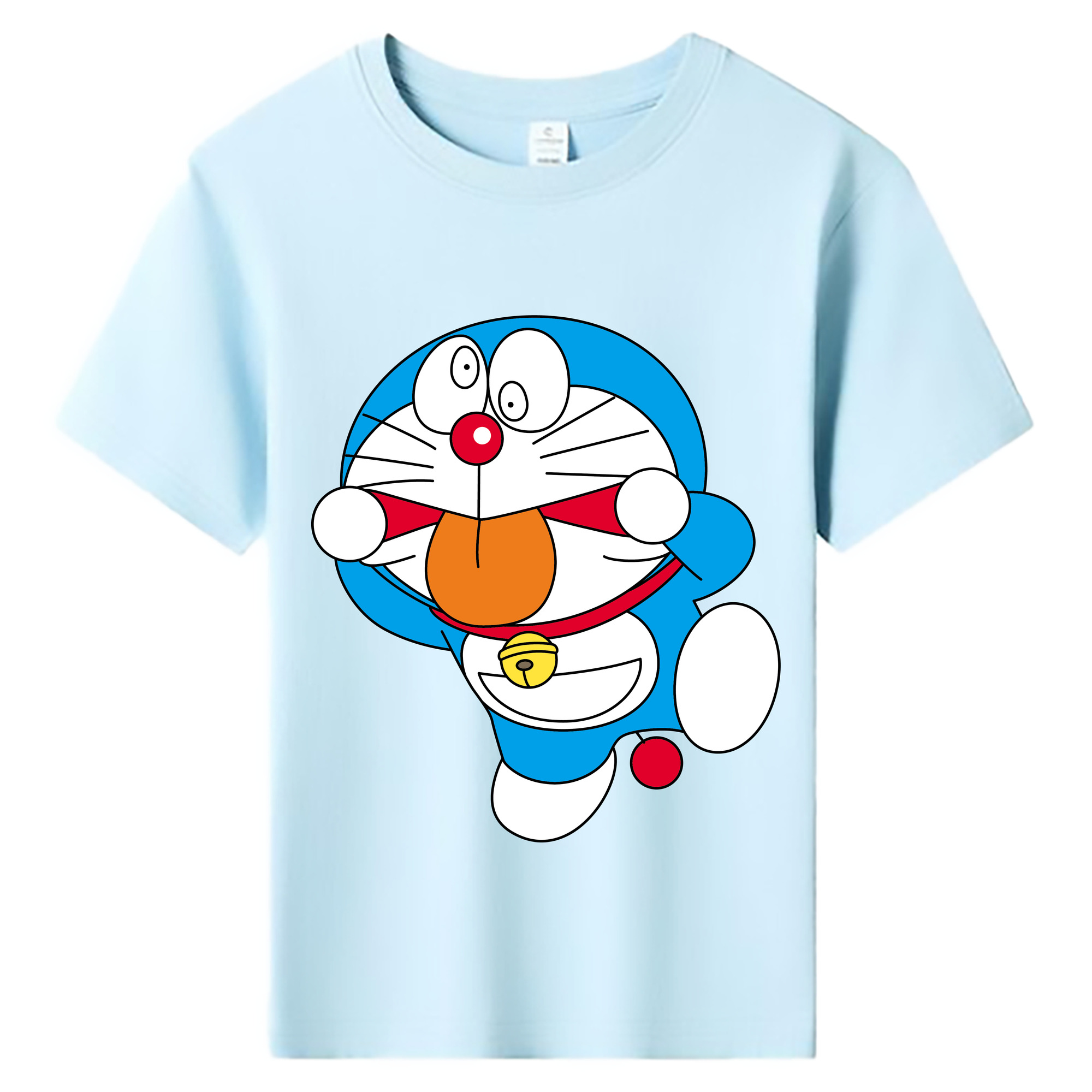 （画像用） ドラえもん Doraemon 綿100％キッズTシャツ（フロントプリント）
